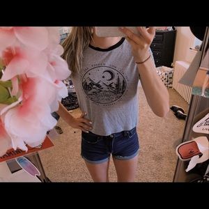 charlotte russe crop top